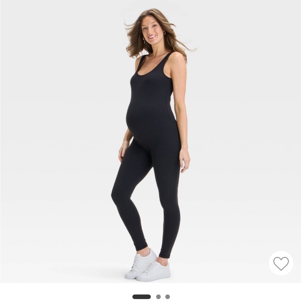 Isabel Black Maternity Jumpsuit (Target)